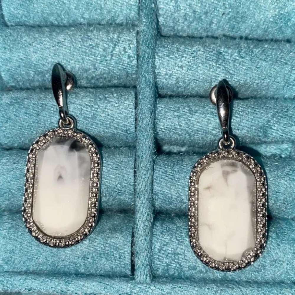 Marble Earrings